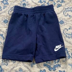 Nike Kids Dark Blue Sweat Shorts